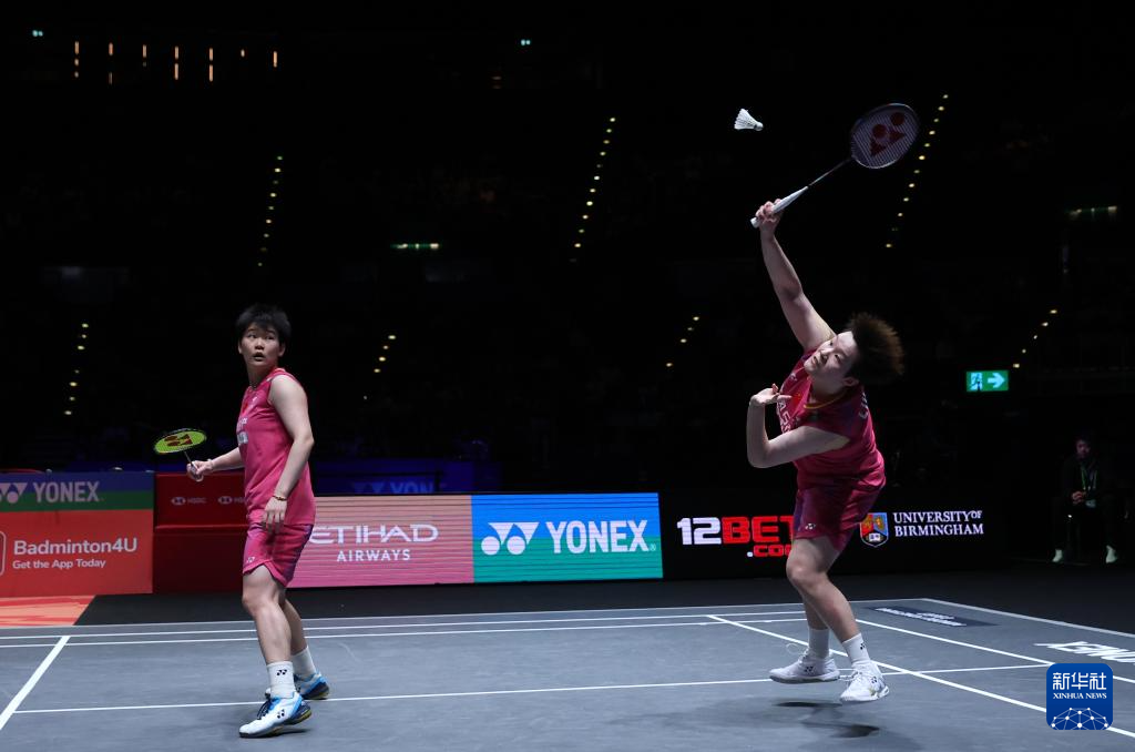 羽毛球——全英公开赛:刘圣书/谭宁夺得女双冠军