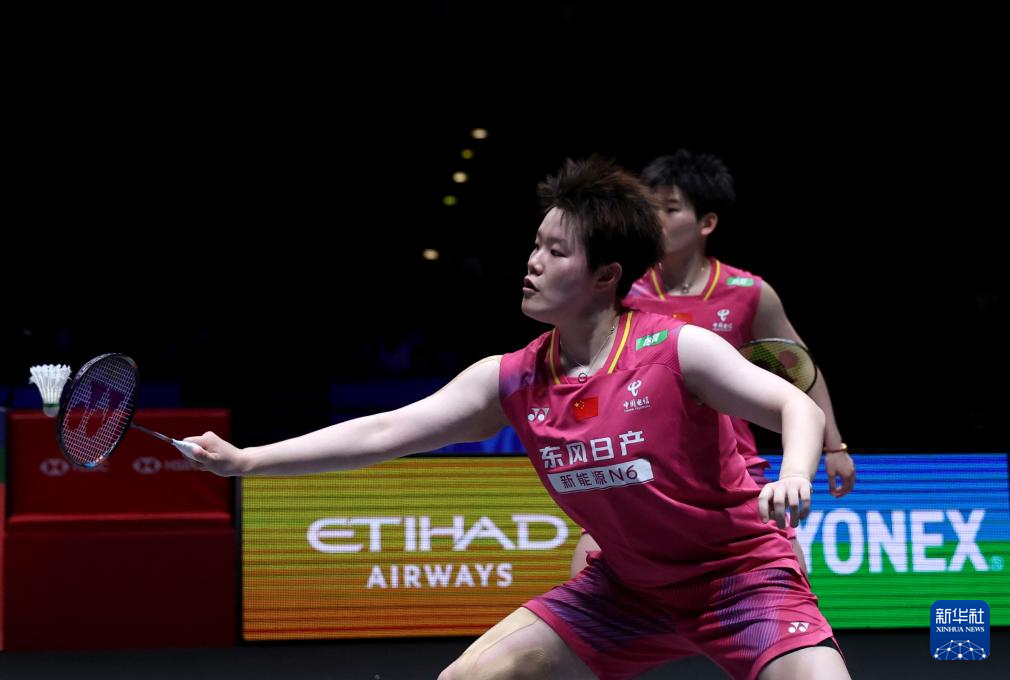 羽毛球——全英公开赛:刘圣书/谭宁夺得女双冠军