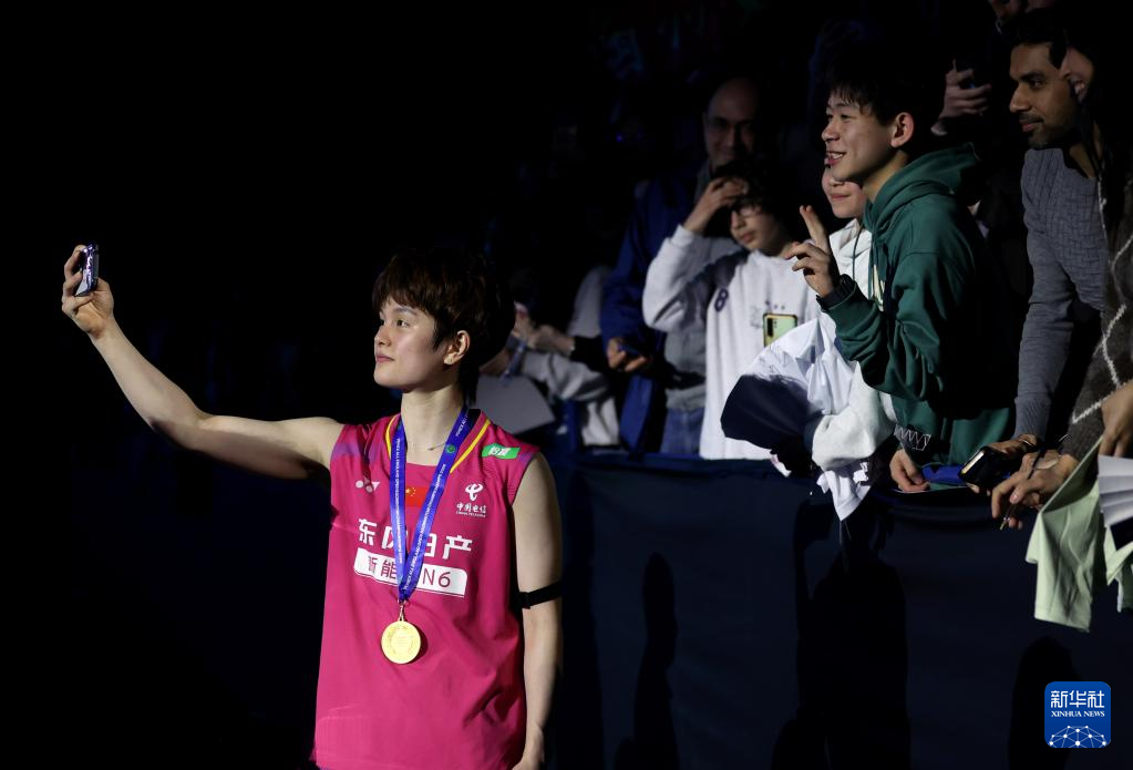 羽毛球——全英公开赛:王祉怡夺得女单冠军