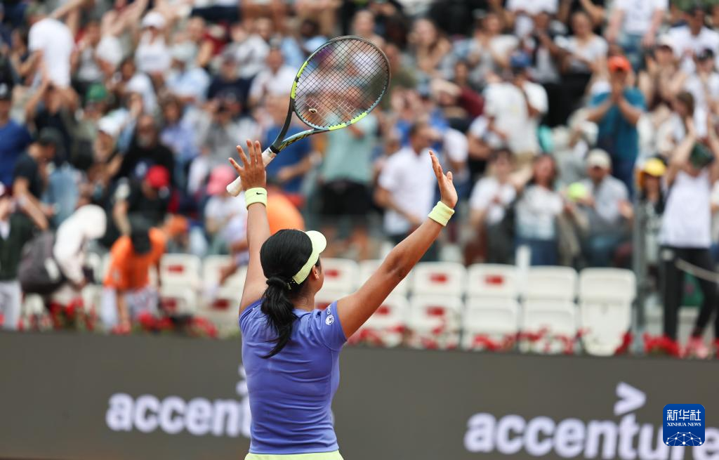 网球——WTA1000罗马站:王欣瑜无缘晋级