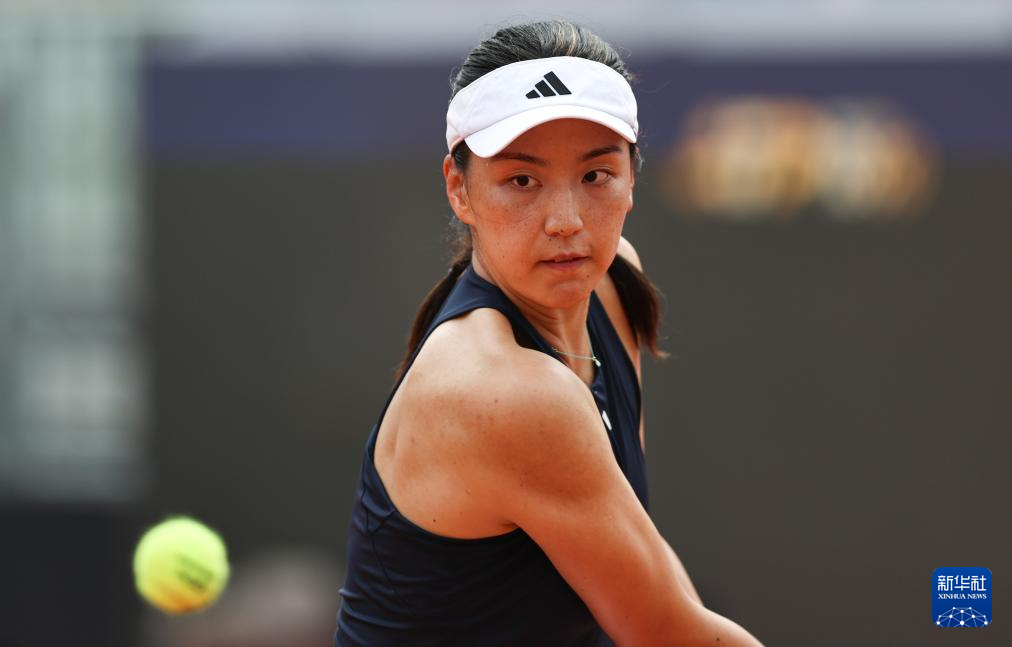 网球——WTA1000罗马站:王欣瑜无缘晋级